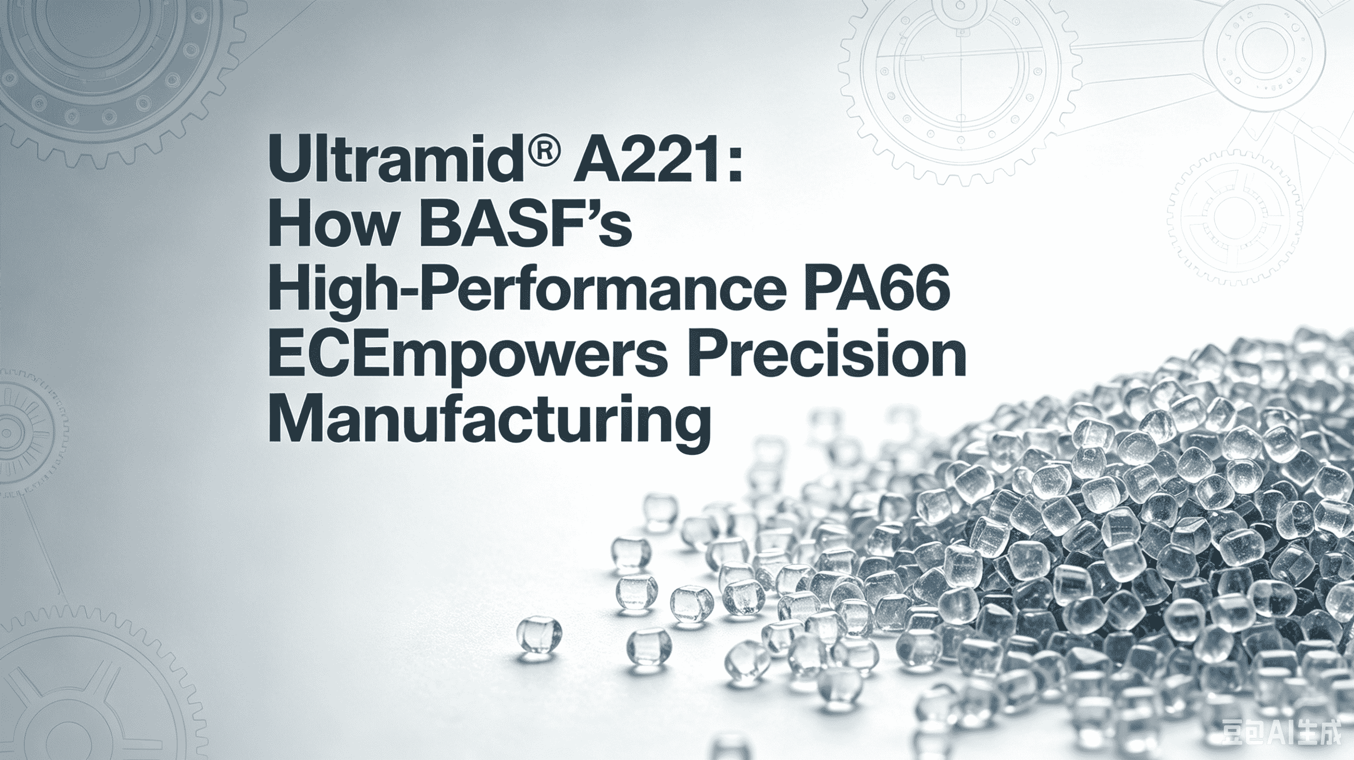 Ultramid® A221: کس طرح BASF کی اعلی کارکردگی PA66 صحت سے متعلق مینوفیکچرنگ کو تقویت دیتا ہے
